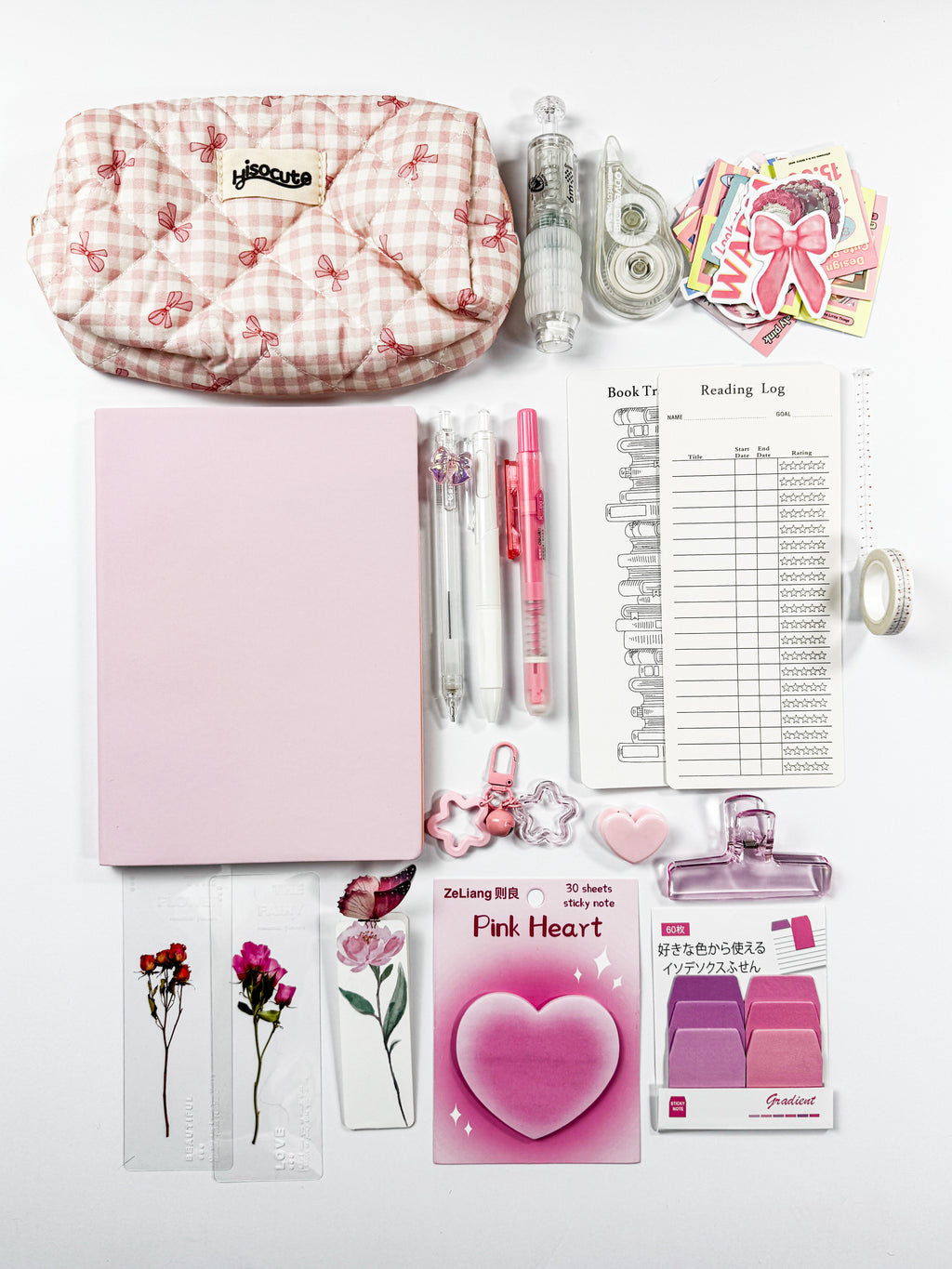 💕Blush Pink Set — Aesthetic Supplies Kit