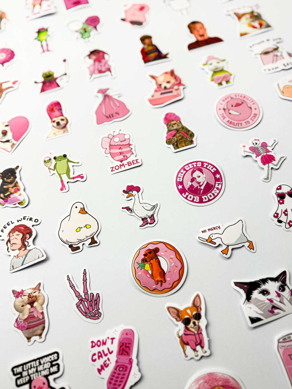 😂 Funny Meme Sticker Pack — 50 PCS, No Repeats