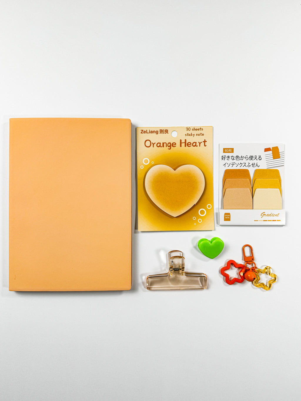 🍑Peach Sunset Stationery Set — A Touch of Golden Warmth