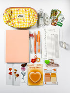 🍑Peach Sunset Stationery Set — A Touch of Golden Warmth