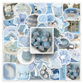 💙 Blue Sticker Pack — 50 PCS, No Repeats
